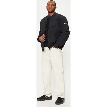 Champion Bunda bomber 220344 Černá Regular Fit M