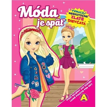 omalovánky Móda je späť Kniha