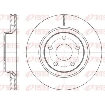 Brzdový kotouč Brzdový kotouč REMSA 61610.10