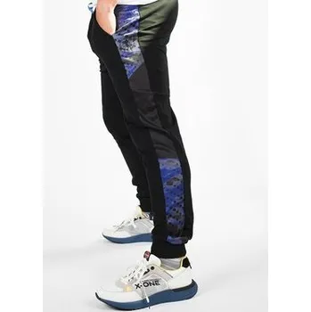 Pánské kalhoty Bikkembergs Kalhoty z materiálu C 1 59S GS E B074 Černá Regular Fit L