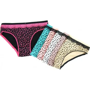 Kalhotky Moraj Francouzské kalhotky s krajkou v pase BDM250-445 Barva/Velikost: červená / S/M