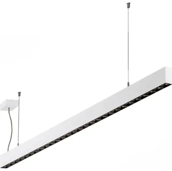 Halla Pracovní lineární svítidlo s nepřímým svícením Lina45 Office Direct&Indirect Barva: Bílá, Délka: 1688 mm, Teplota chromatičnosti / Stmívání: 4000 Kelvinů / Nestmívatelné 145-5C1Z-30GHE/840- W