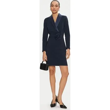 Dámské šaty Rinascimento Koktejlové šaty CFC0019793002 Tmavomodrá Regular Fit S