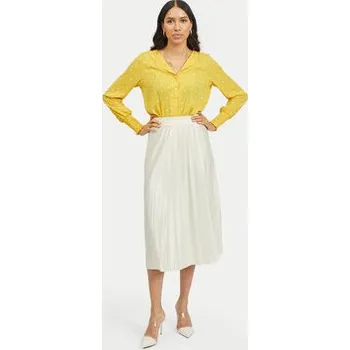 Dámská sukně Vila Plisovaná sukně Nitban 14063241 Béžová Regular Fit L