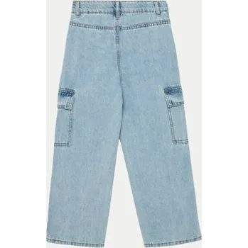 Dětská móda NAME IT Jeansy 13220709 Modrá Wide Leg 140