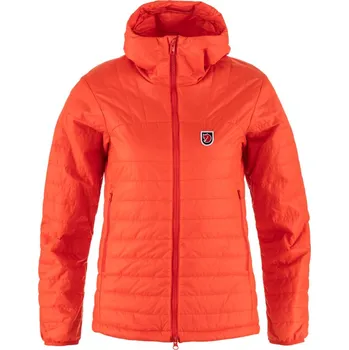 Dámská mikina FJÄLLRÄVEN Expedition X-lätt Hoodie W, Flame Orange (vzorek) velikost: M