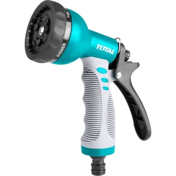 Postřikovač TOTAL Postřikovač zahradní - sprcha, 9funkční, ABS, ABS