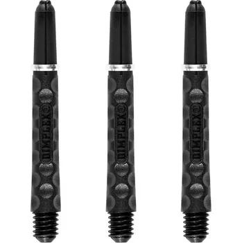 Příslušenství pro šipky Násadky na šipky Harrows Dimplex černé, střední 41mm