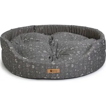 Pelíšek pro kočku PETSY Pelíšek OVÁL MAX 75 cm - hnědý