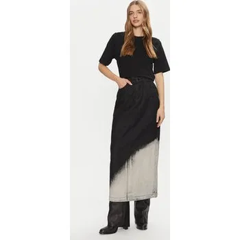 Dámská sukně Vero Moda Džínová sukně Candice 10330206 Černá Regular Fit XS