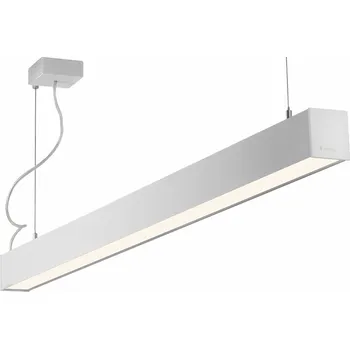 Halla Závěsné lineární LED svítidlo Lina60 Barva: Stříbrná, Délka: 566 mm, Teplota chromatičnosti / Stmívání: 4000 Kelvinů / Stmívatelné DALI 04-500K-10GGD/840- S