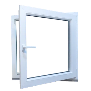 Okno Plastové okno 130x130 cm (1300x1300 mm) | bílé | jednokřídlé | pravé
