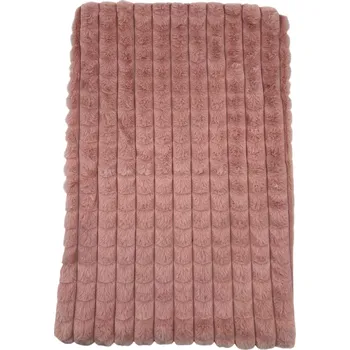 Polštář Mikroplyšové povlaky na polštáře 40x60cm MARKETA Barva: Růžová