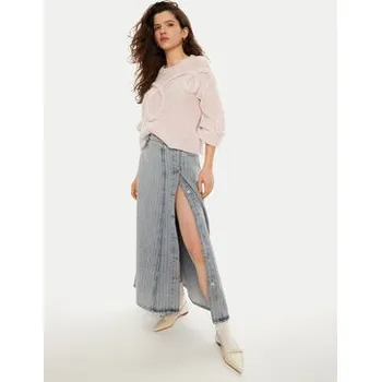 Pánské oblečení Munthe Svetr Sakira 244160724472 Růžová Relaxed Fit 34