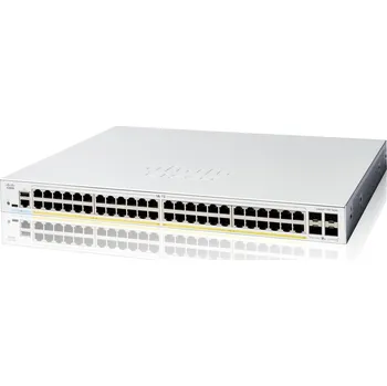 Síťový prvek Cisco Catalyst switch C1300-48FP-4G (48xGbE,4xSFP,48xPoE+,740W) - REFRESH
