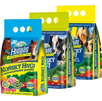 Hnojivo TMX Set Hnoje - Kravský, Koňský, Hoštický