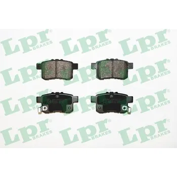 Brzdová destička Sada brzdových destiček, kotoučová brzda LPR 05P1569