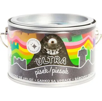 Sport EP line Ultra písek kinetický magický 200g černý s glitry s formičkami v plechovce