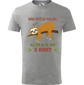 Chlapecké tričko DOBRÝ TRIKO Dětské tričko Skvělá nálada Velikost: 158/12 let, Barva: Tmavě šedý melír