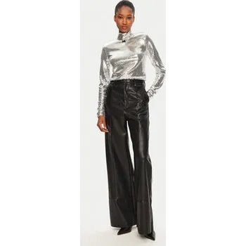 Dámská halenka ROTATE Halenka 1132062293 Stříbrná Regular Fit 34