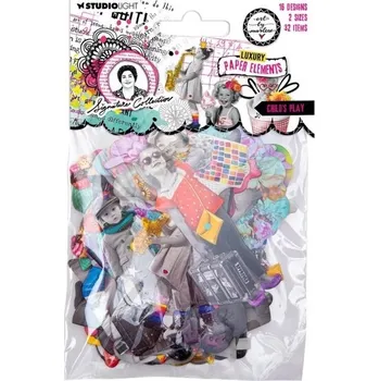 Papírové výseky Studio Light "Signature Collection“, 32 ks - Dětská hra