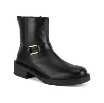 Dámské kozačky Sergio Bardi Polokozačky WI32-E1060-02SB Černá 41