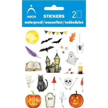 samolepka Dětské voděodolné samolepky - Halloween 01