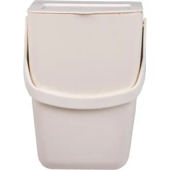 Odpadkový koš Odpadkový koš vyjímatelný, krémový