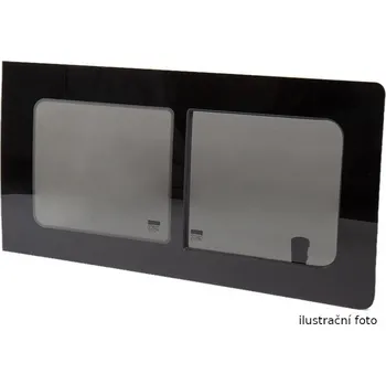 Příslušenství ke karavanu Boční posuvné okno CARBEST pro Mercedes Benz Sprinter, VW Crafter (2007-2018) krátký i dlouhý rozvor, přední pravé, 1405x766mm, tonované