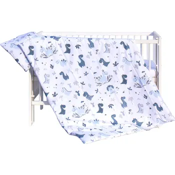 Povlečení Povlečení do postýlky 2dílné Scarlett Dráček - tyrkysová 100 x 135 cm