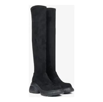 Dámské kozačky Estro Kozačky ER00116167 Černá 40