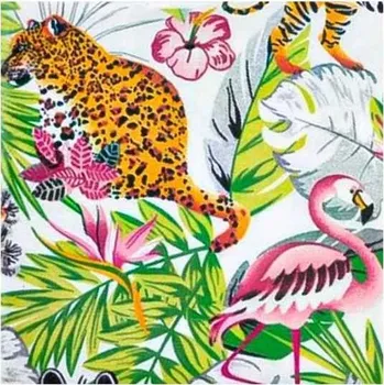 Povlečení ATK Flanelové povlečení do postylky 2-dilné - Jungle