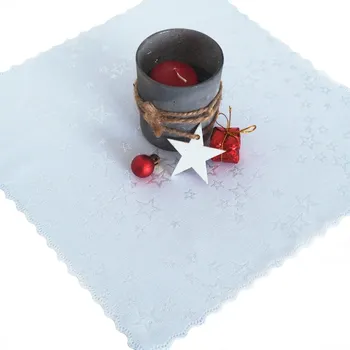 prostírání Prostírání a ubrusy Hvězdné přání - Bílo/stříbrné 120x160