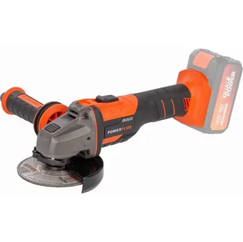 úhlová bruska POWERPLUS Aku úhlová bruska 40V 125mm bezuhlíková (bez AKU)