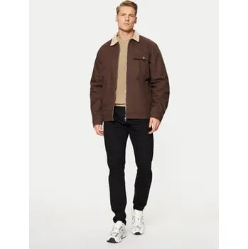 Solid Bunda pro přechodné období 21107829 Hnědá Regular Fit XL