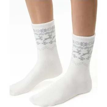 Dámské ponožky Dámské ponožky Steven Frotte 61TM9W, světle šedá melanž/lurex 38-40 i384_67043383