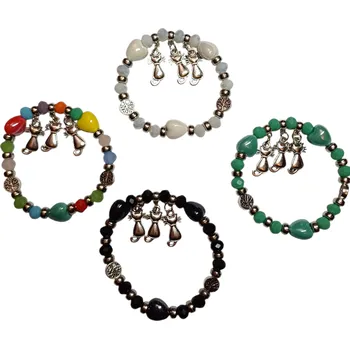 Náramek Náramky s přívěšky koček