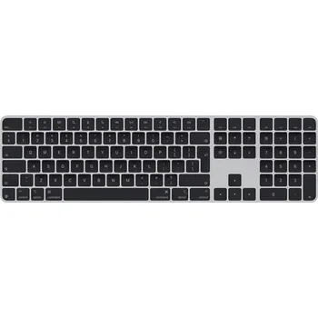 Klávesnice Apple Magic Keyboard Numeric Touch ID/Bezdrátová Bluetooth/IE layout/Černá