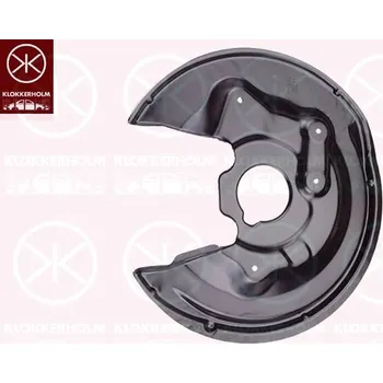 Brzdový systém Ochranný plech proti rozstřikování, brzdový kotouč KLOKKERHOLM 9534875