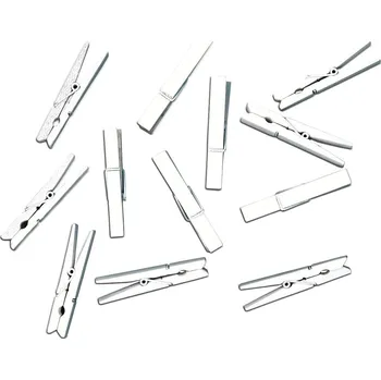 Výtvárné potřeby Kolíčky 7,2cm SPB72 bílé 12ks