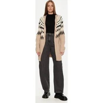 Dámský svetr Brave Soul Kardigan LKC-555FAROEA Béžová Regular Fit S