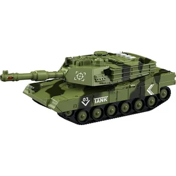autíčko Wiky Tank na setrvačník s efekty 25 cm