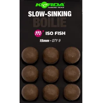 Boilies Korda umělé boilie Slow Sinking ISO Fish Varianta: ø 15 mm (KPB55)