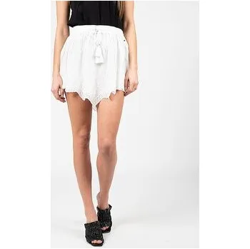 Oblečení a móda Pepe Jeans Šortky PL801010 | Florence Bílá Regular Fit XL