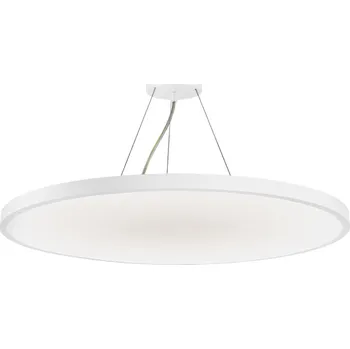 Svítidlo Halla Minimalistické kruhové svěšené svítidlo Rundo24 Direct&Indirect Barva: Bílá, Teplota chromatičnosti / Stmívání: 4000 Kelvinů / Nestmívatelné, Průměr: 410 mm 290-241K-10GGE/840- W / 00-00334