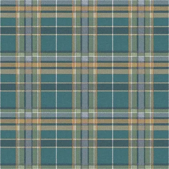 Tapeta Cristiana Masi by Parato Vliesová tapeta na zeď, tyrkysová, imitace látky, 15576, Botany House, Cristiana Masi by Parato, velikost 10,05 x 0,53 m