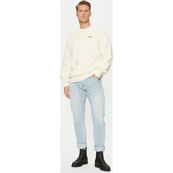 Pánská mikina Hunter Mikina Victor HARM0040242 Écru Regular Fit XS