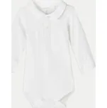 NAME IT Dětské body 13190160 Bílá 74