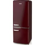 Chladnička komb. DOMO DO91707R, Retro