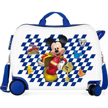 JOUMMABAGS Dětský kufřík na kolečkách Mickey Good Mood MAXI ABS plast, 50x39x20 cm, objem 34 l